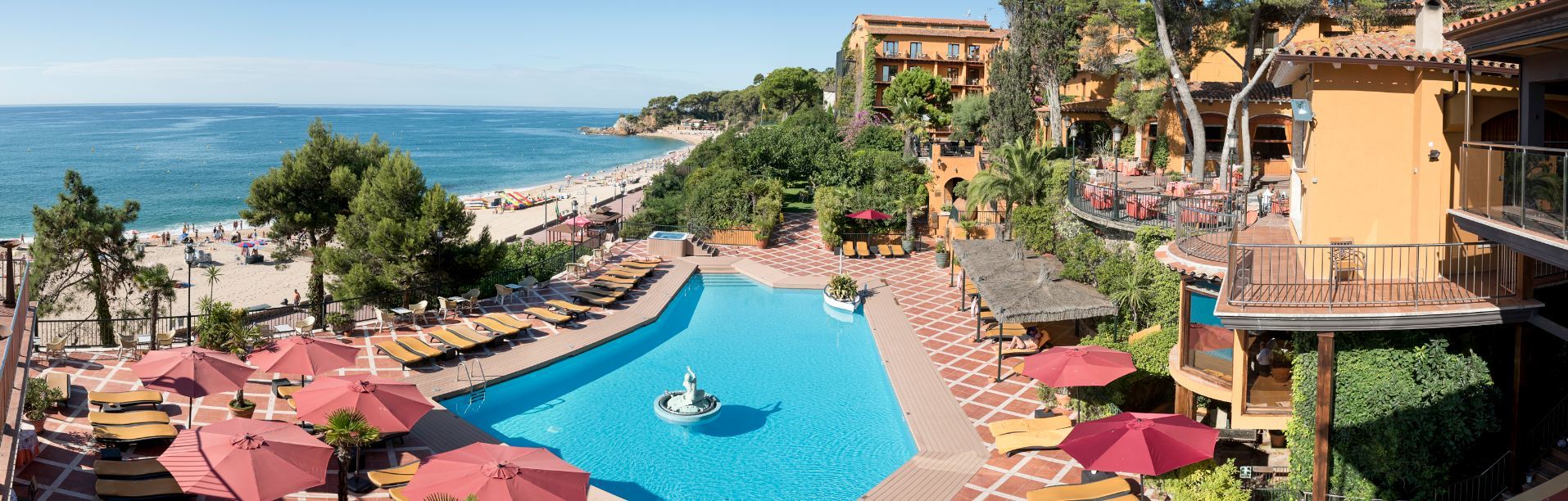 Rigat Park & Spa Hotel Льорет-де-Мар Экстерьер фото